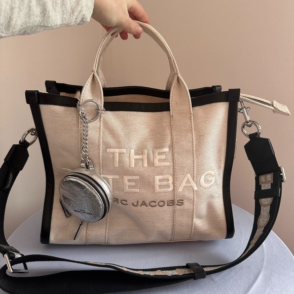 Marc Jacobs The Medium Summer Canvas Tote Bag - Picture 8 of 9